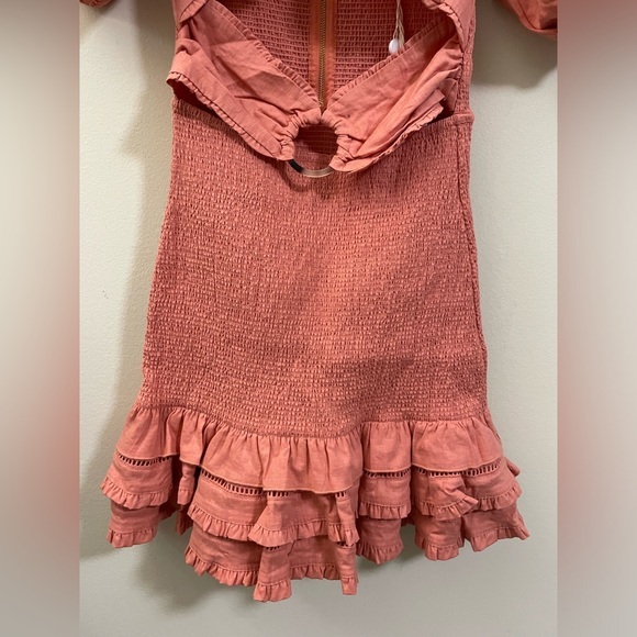 NWT V. Chapman Valerie Dress in Coral Apple‎ - 2 - Picture 7 of 13